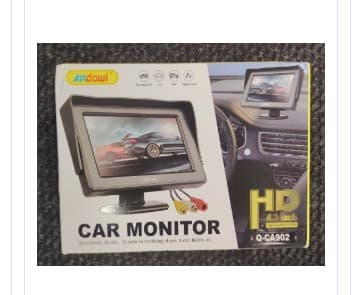 Captured camera box source product photo on phone